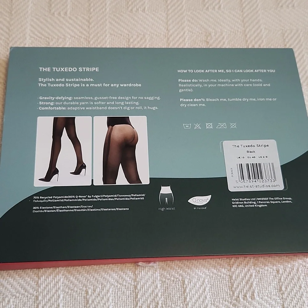 Heist The Tuxedo Stripe Tights